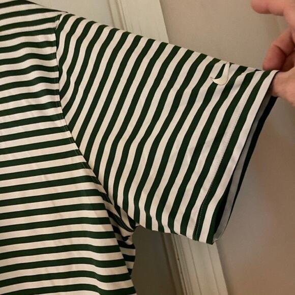 Nike Golf Dri-Fit Golf Polo Shirt Men Size XXL Green and White - Picture 5 of 7